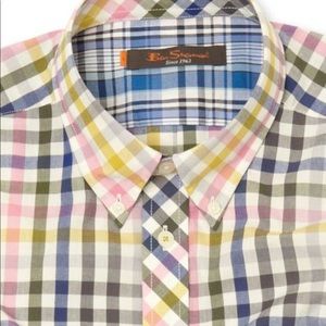 Ben Sherman Plaid Button Down Shirt